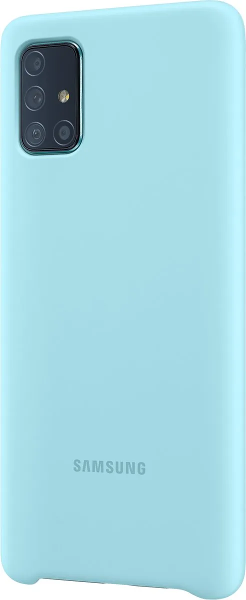 Samsung Silicone Hoesje A71 EF-PA715TLEGEU - Blauw - afbeelding 6 van 6