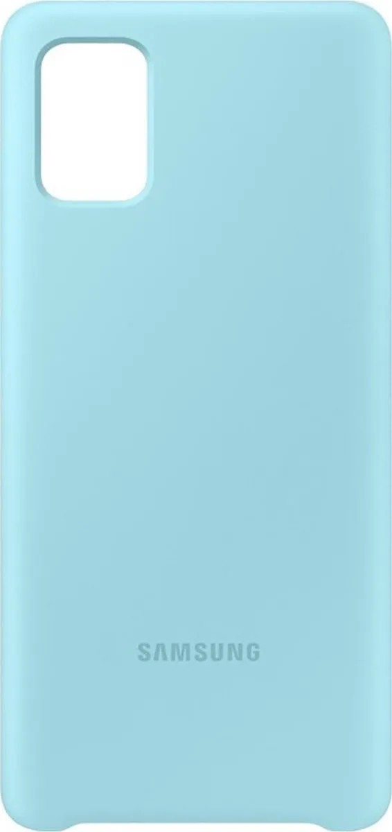 Samsung Silicone Hoesje A71 EF-PA715TLEGEU - Blauw