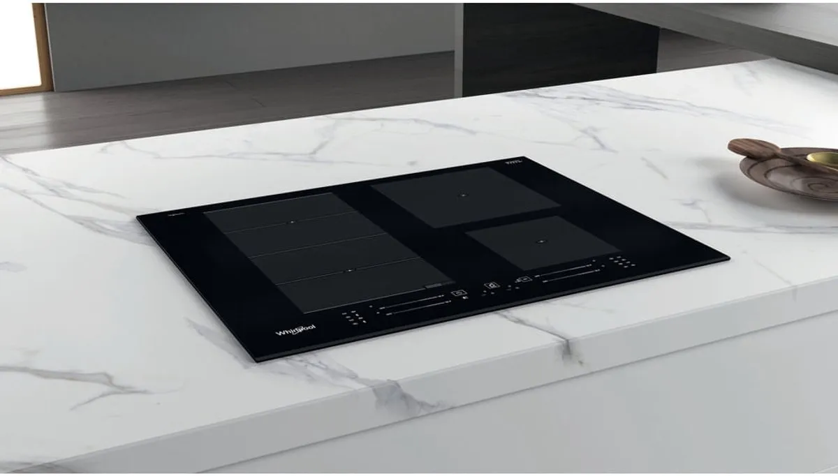 Whirlpool WF S9365 BF/IXL Inductiekookplaat 4 Zones - Zwart - afbeelding 2 van 6