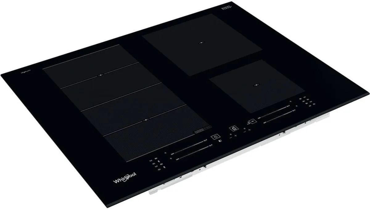 Whirlpool WF S9365 BF/IXL Inductiekookplaat 4 Zones - Zwart - afbeelding 5 van 6