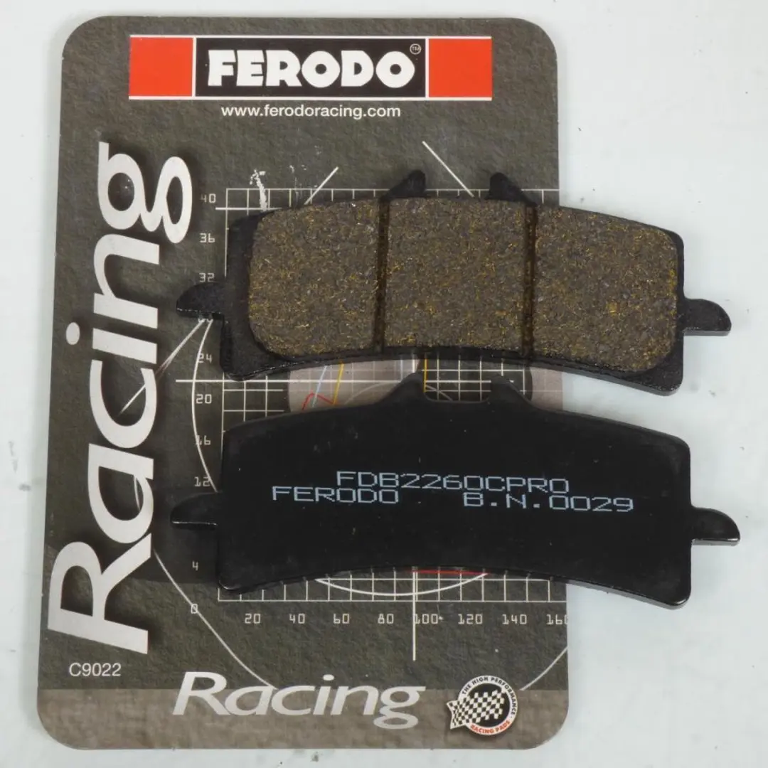 ferodo remblokje voor motor ducati 1198 s 2009 tot 2010 avg / avd nieuw