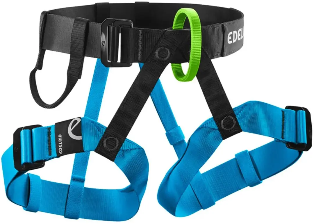 Edelrid Joker Iii Junior Harnas Blauw Jongen