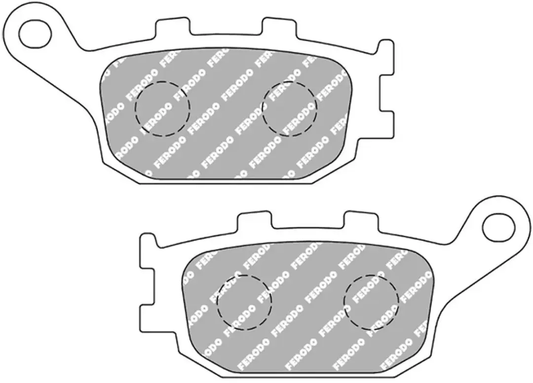 Ferodo Fdb754ef Eco Semi-gesinterde Remblokken Zilver
