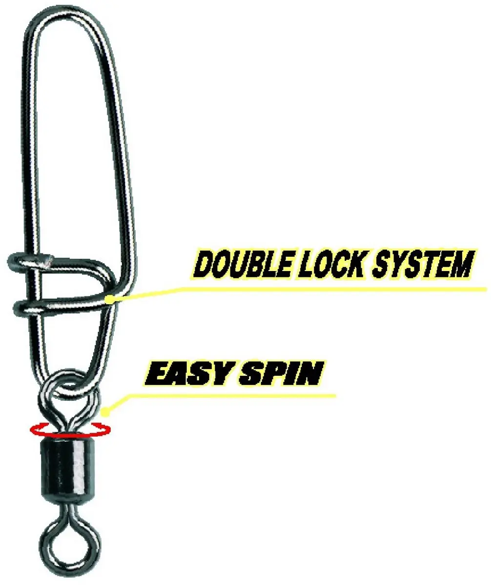 Gamakatsu Hyper S-Snap X H-Swivel Size 5 98kg
