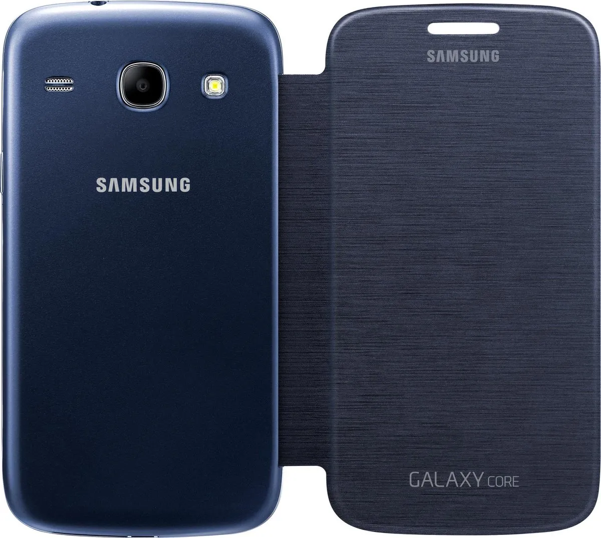 Samsung Galaxy Core EF-FI826BLEG Flip Cover - Blauw