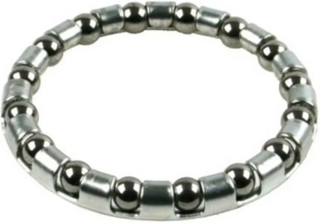 balhoofd kogelring zilver