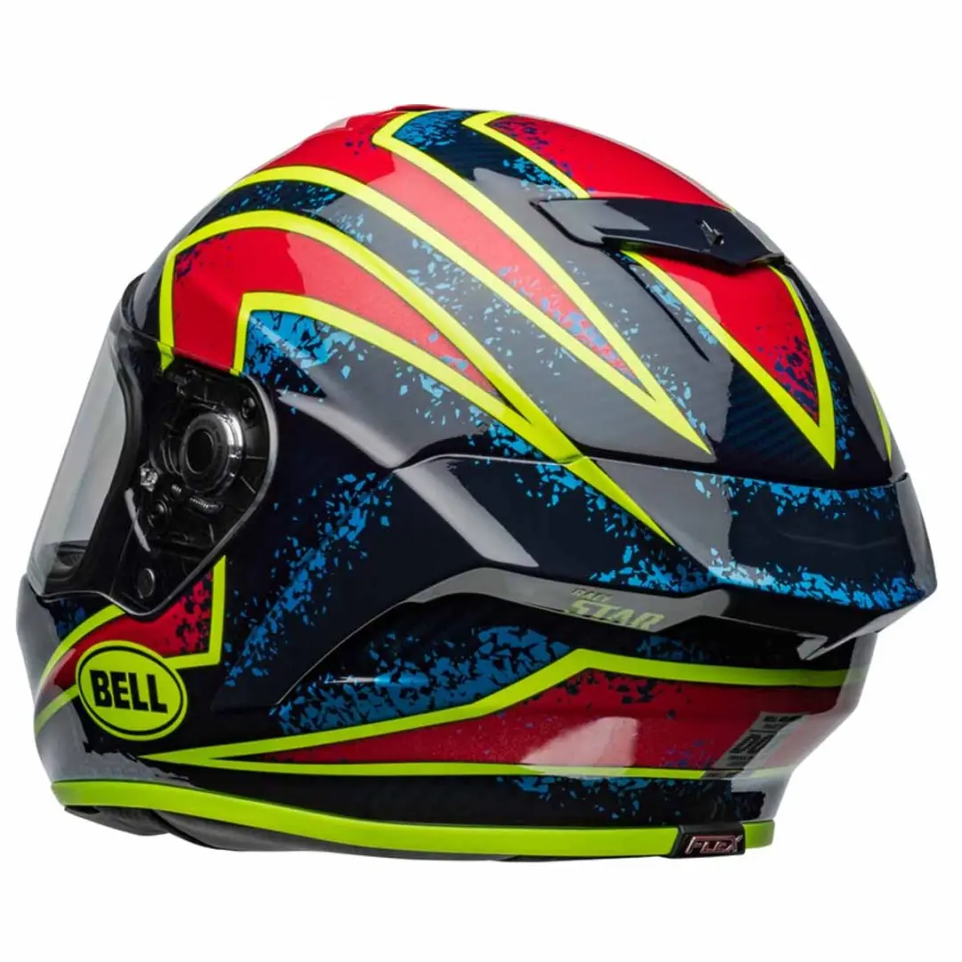 Bell Race Star DLX Flex Integraalhelm - M - Multicolor - afbeelding 4 van 6
