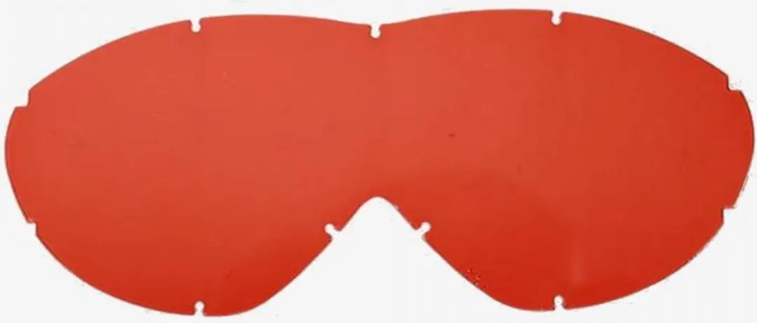 enkel rood scherm voor cross smith sonic motor quad enduro goggle nieuw