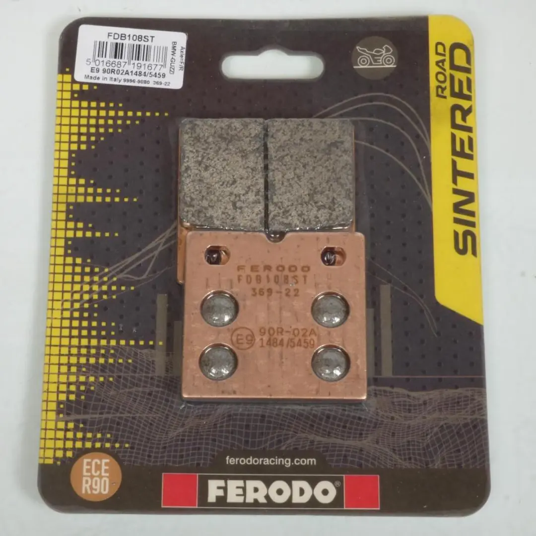 ferodo remblokje voor motor ducati 750 sport 1988 tot 1990 avg / avd / ar nieuw