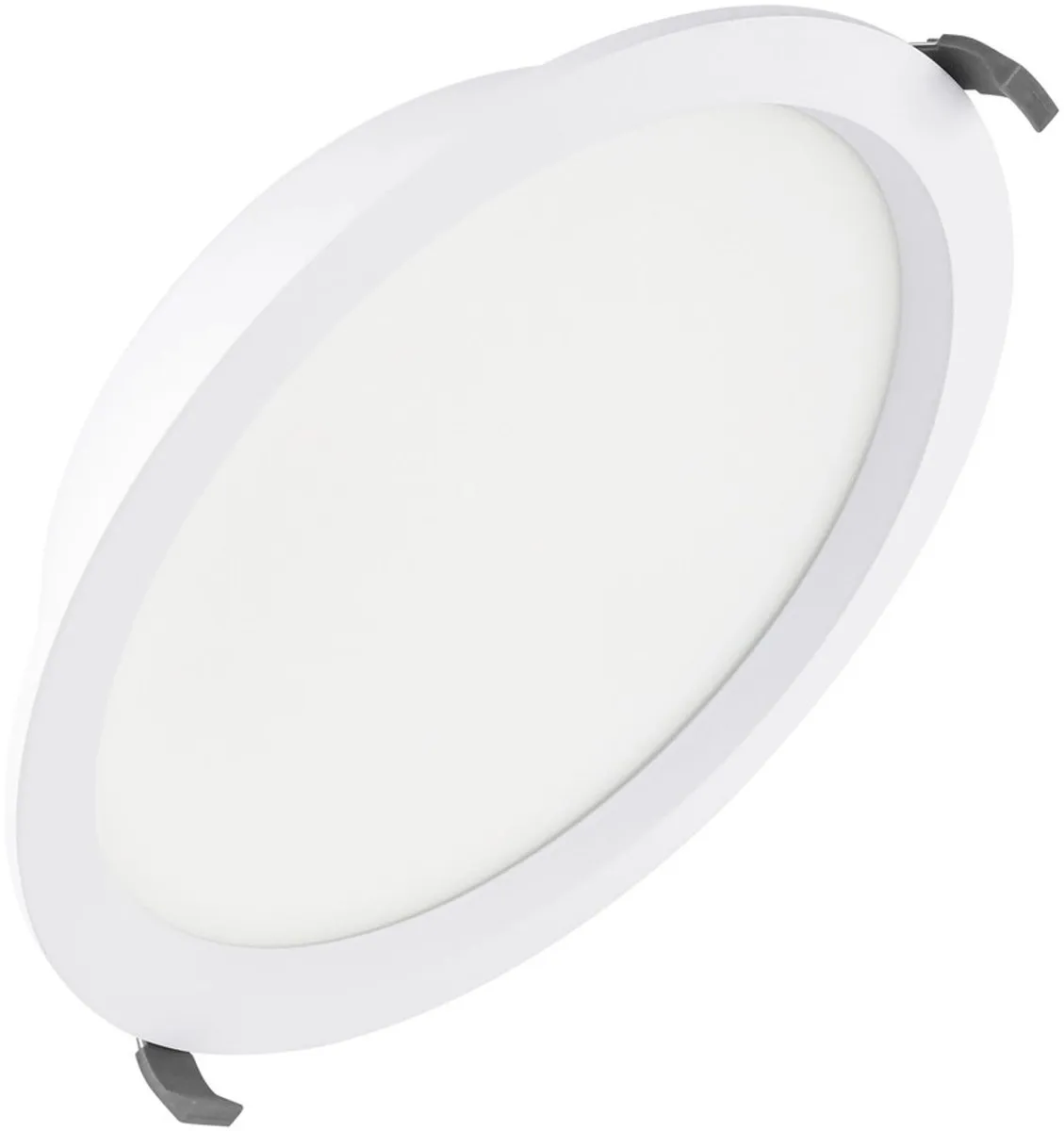 LEDVANCE LED Downlight Comfort Opaal Aluminium Wit 42W 5000lm
