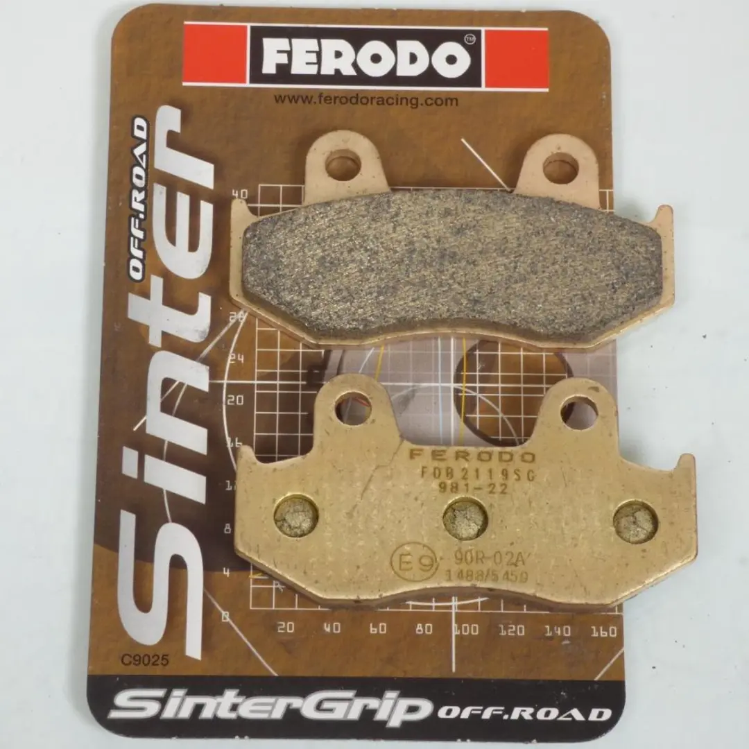 Plaquette de frein Ferodo pour Honda 125 @ 2001 à 2003 JF07B / AV Neuf