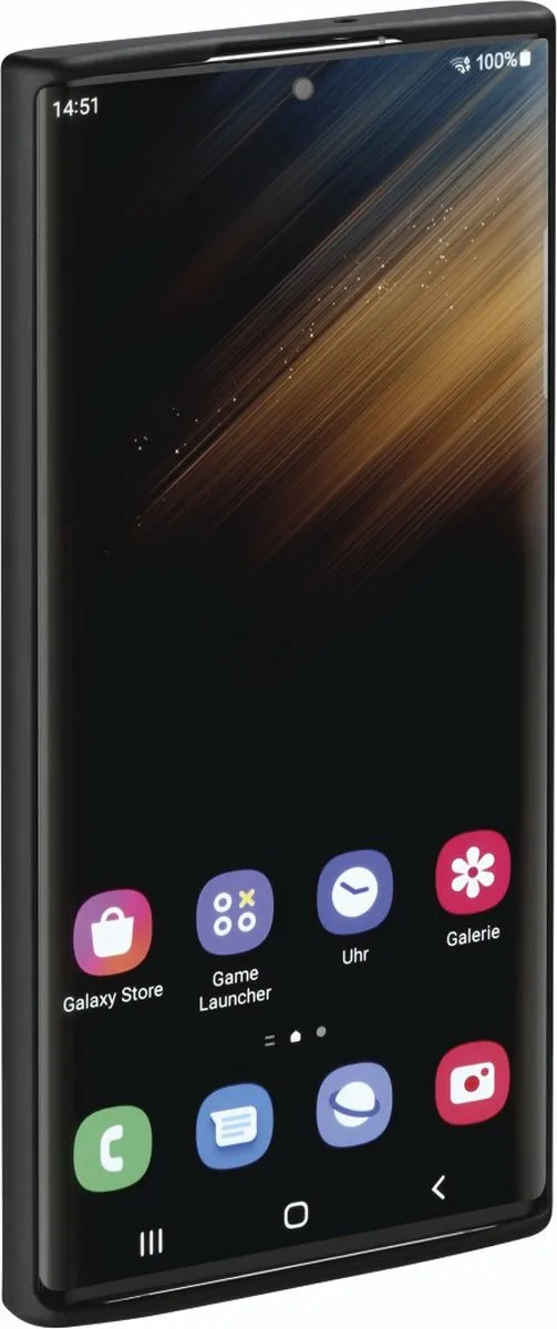 Hama Finest Feel Cover Samsung Galaxy S22 Ultra - Zwart - afbeelding 6 van 6