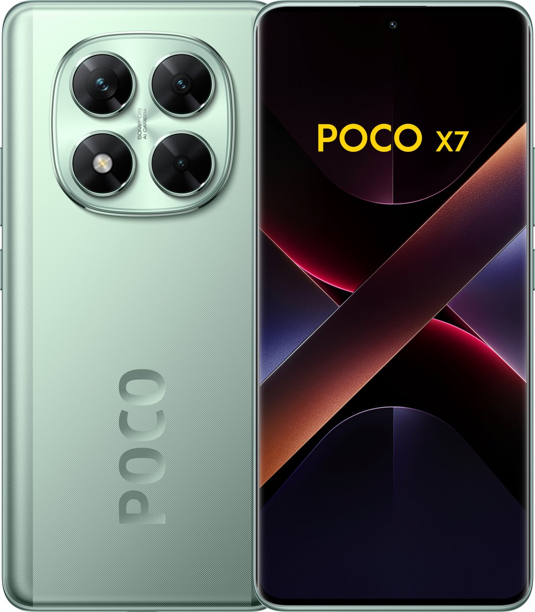 Xiaomi POCO X7 - 5G - 8GB/256GB - Groen
