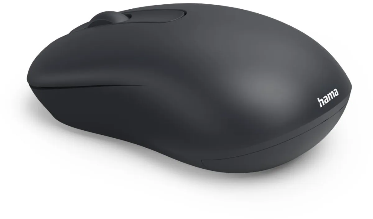 Hama WM-400 Optische Draadloze Muis - 3 Knoppen - 2.4 GHz RF - Zwart - afbeelding 6 van 6