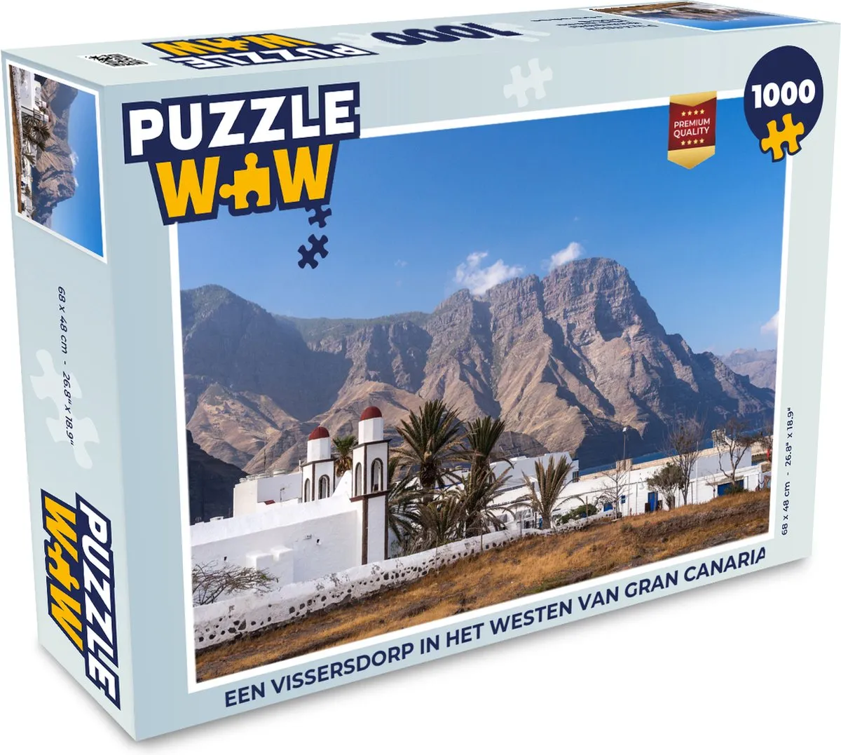 PuzzleWow Legpuzzel Gran Canaria 1000 Stuks