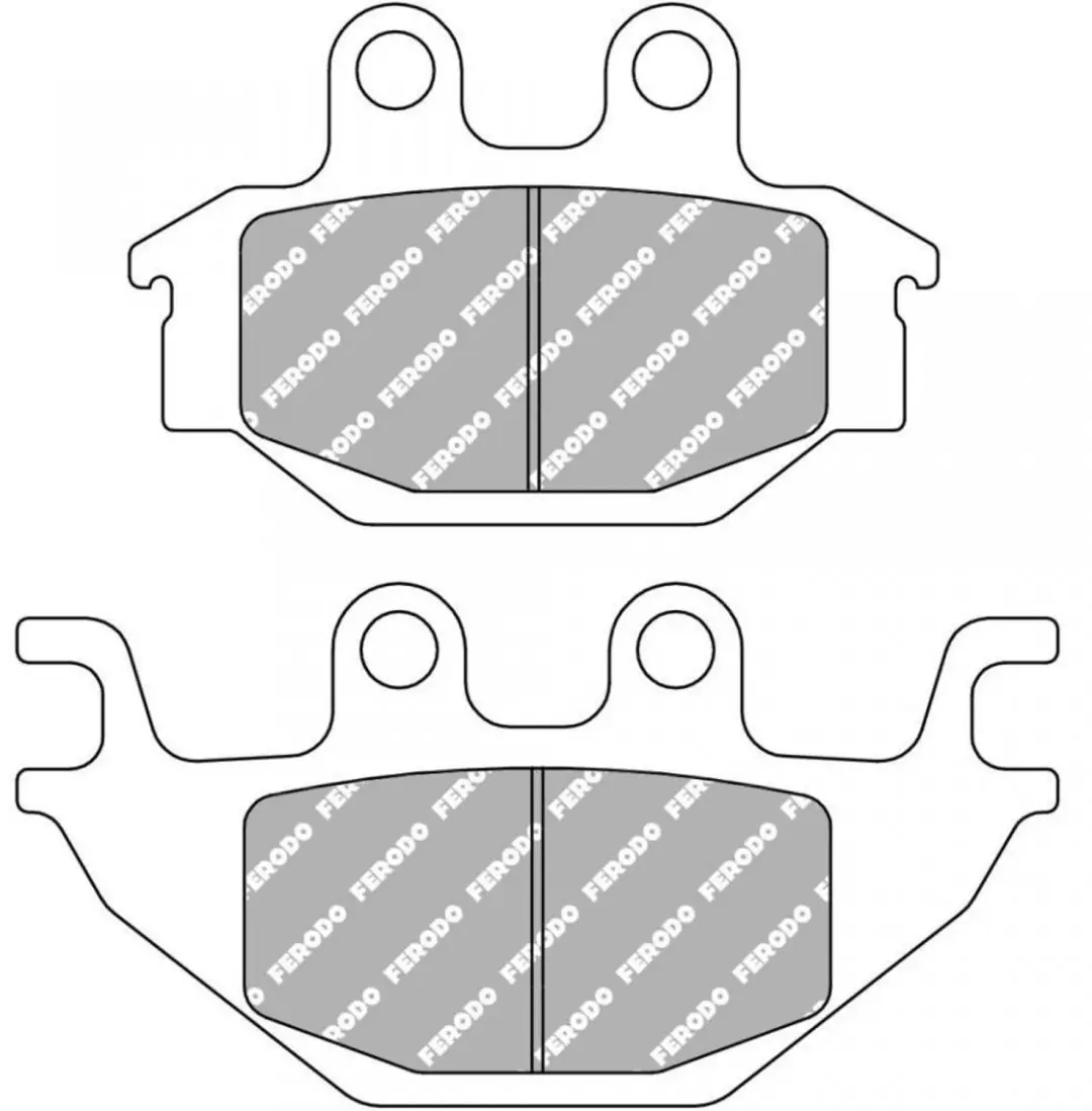 Plaquette de frein Ferodo pour Quad TGB 550 Blade Se-Fi 4X4 2010 à 2011 AVG / A