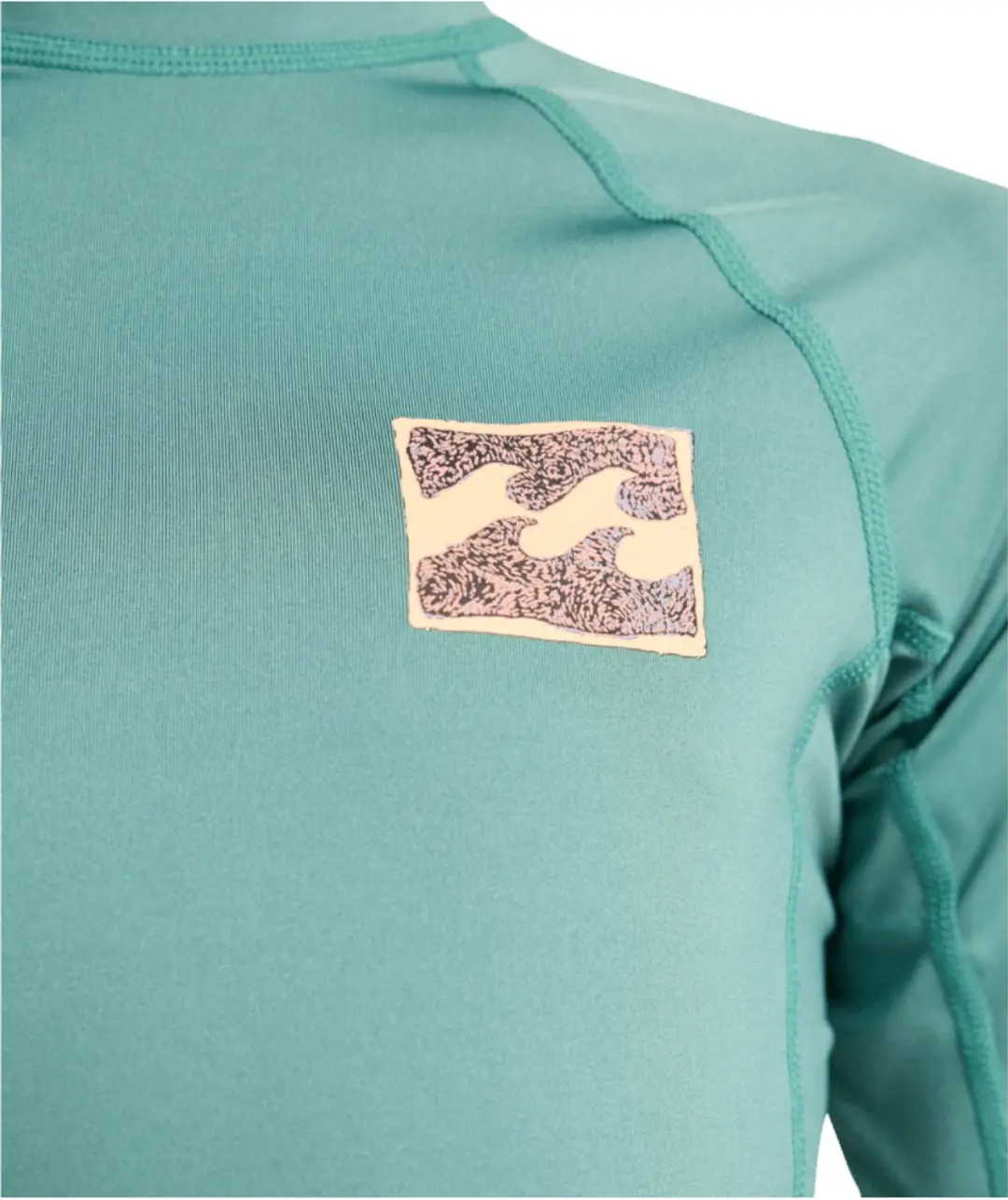 Billabong Junior Heruitgave Lycra-vest met Korte Mouw - Groen - afbeelding 4 van 6