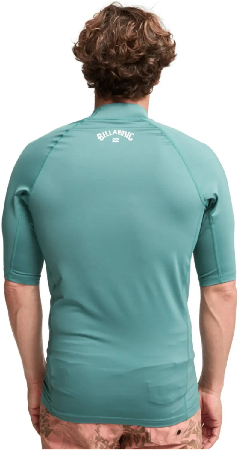 Billabong Waves All Day Heren Lycra-hemd - Groen - afbeelding 5 van 6