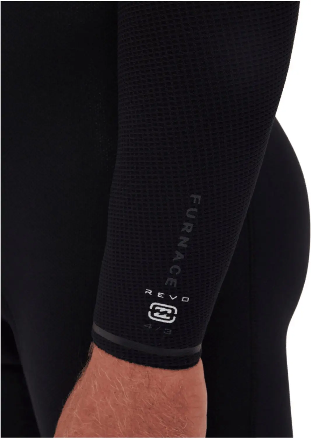 Billabong Furnace Revo 4/3mm Heren Wetsuit - Zwart - M - afbeelding 6 van 6