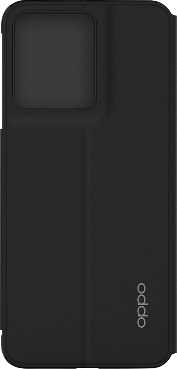 OPPO Reno 8 Hoesje met Kaarthouder - 4 Stuks - Zwart