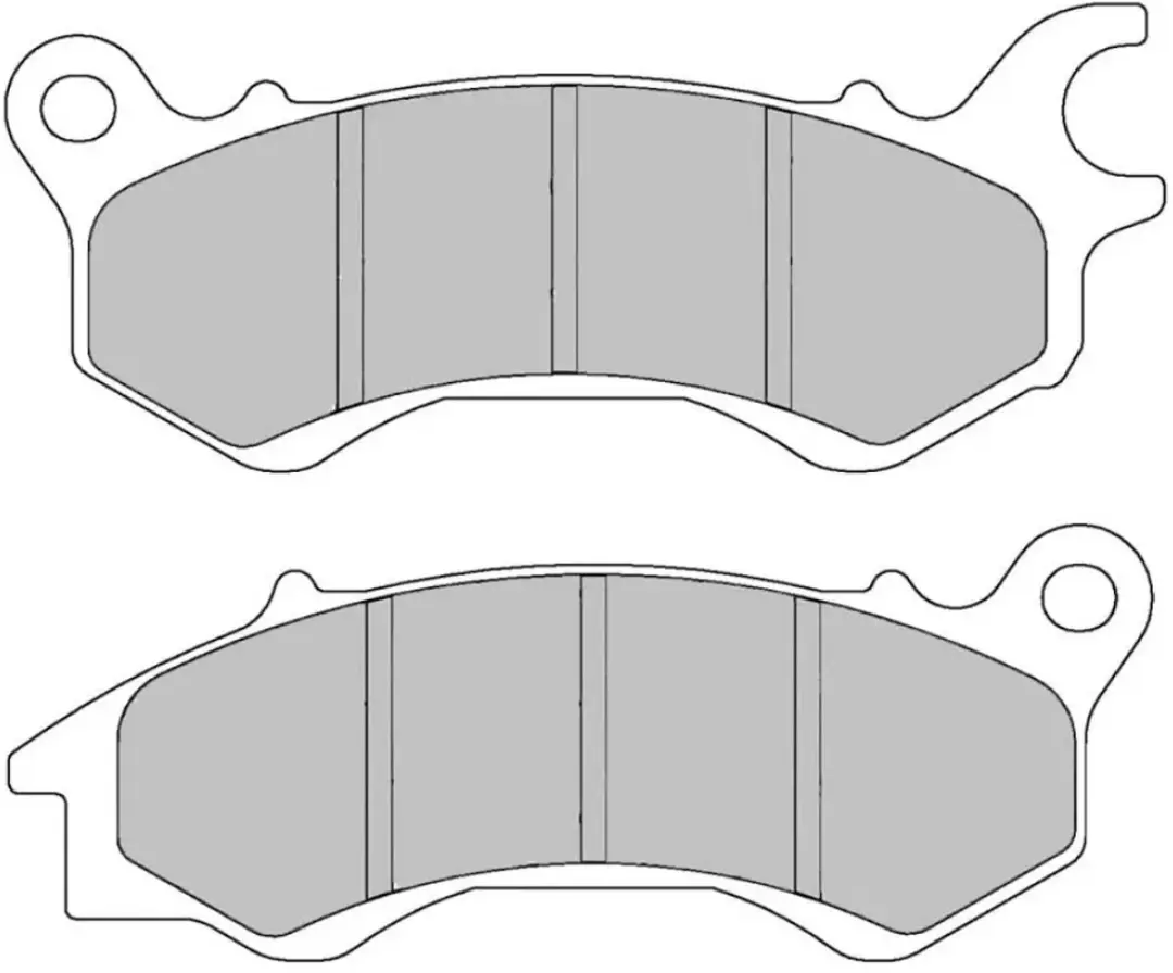 Ferodo Fdb2326ef Eco Semi-gesinterde Remblokken Zilver