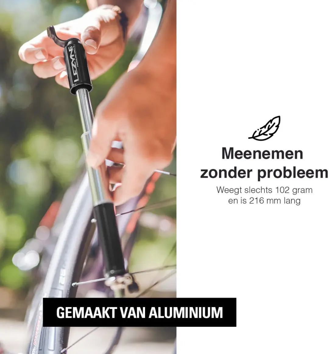 Lezyne Pressure Drive Handpomp - afbeelding 4 van 5
