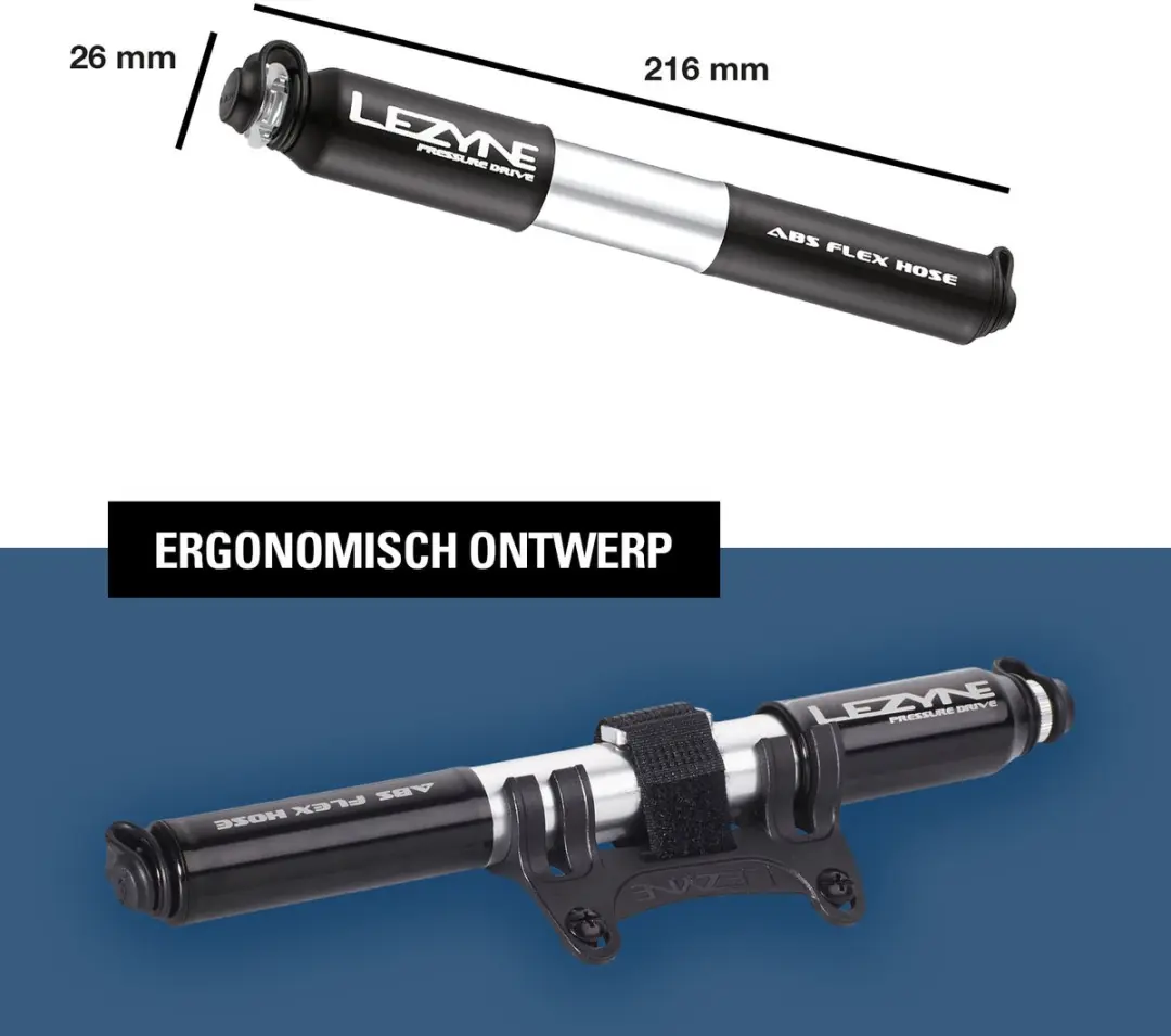 Lezyne Pressure Drive Handpomp - afbeelding 2 van 5