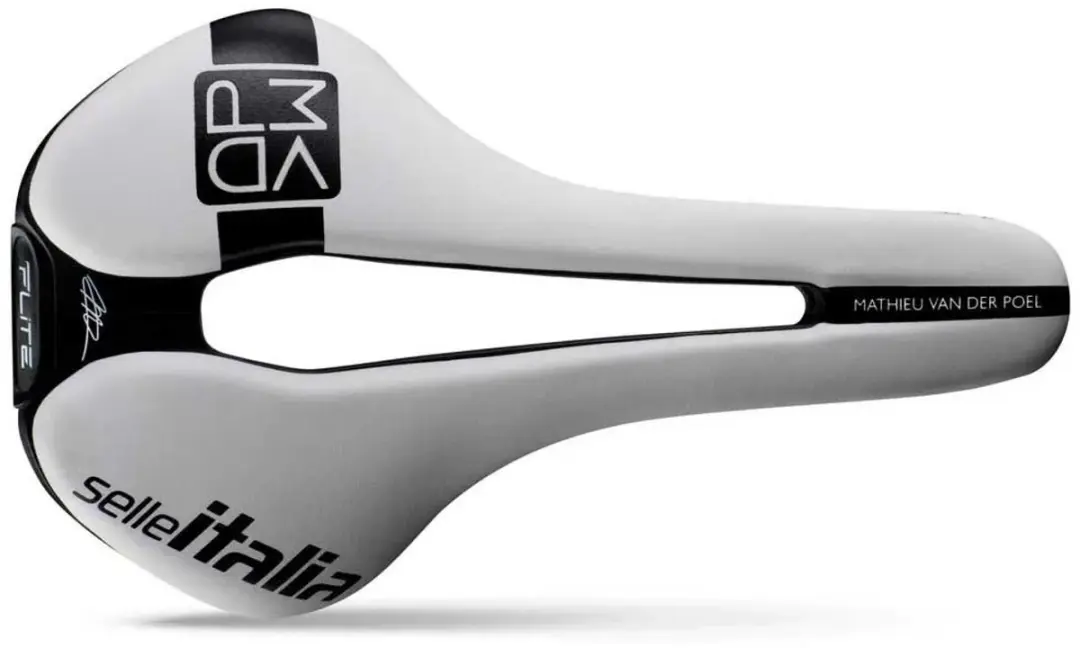 Selle Italia Flite Boost Superflow Zadel MVDP - Wit - afbeelding 3 van 6