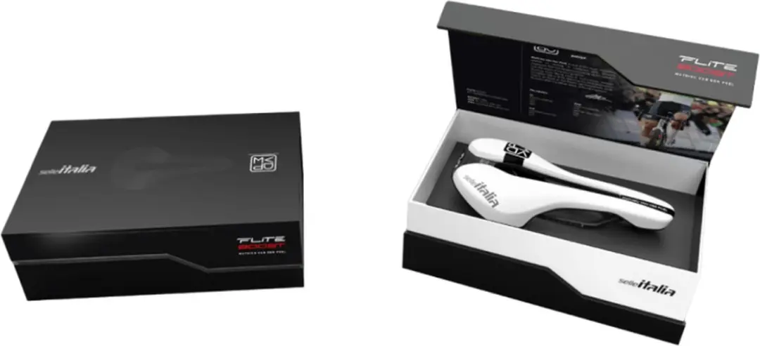 Selle Italia Flite Boost Superflow Zadel MVDP - Wit - afbeelding 5 van 6