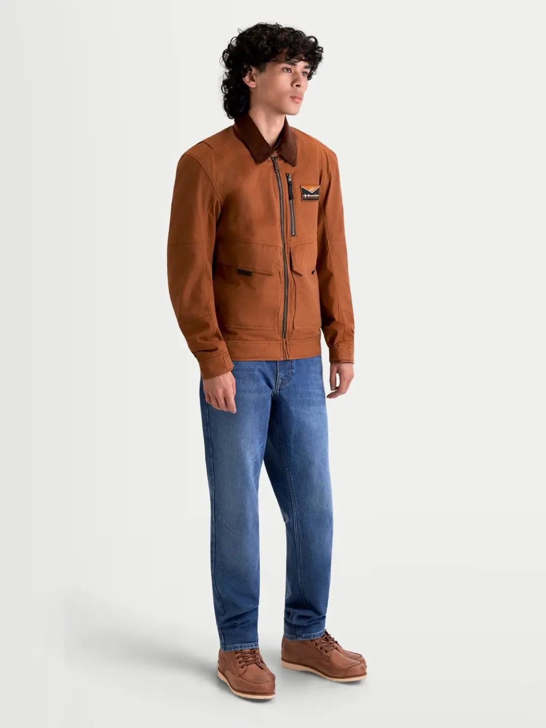 Alpinestars Mustang waterdichte motorjas - M - Bruin - afbeelding 4 van 6