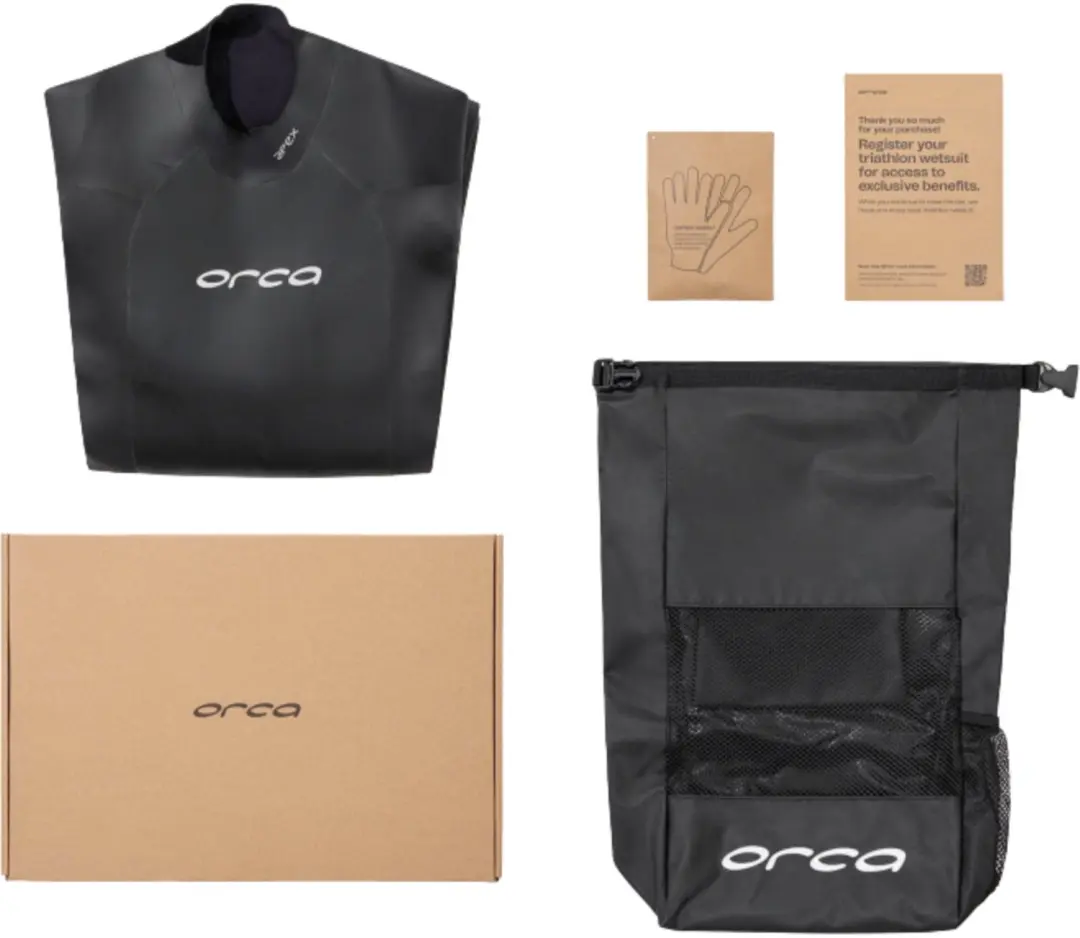 ORCA Apex Float Wetsuit V2 - Zwart Rood S - afbeelding 4 van 6