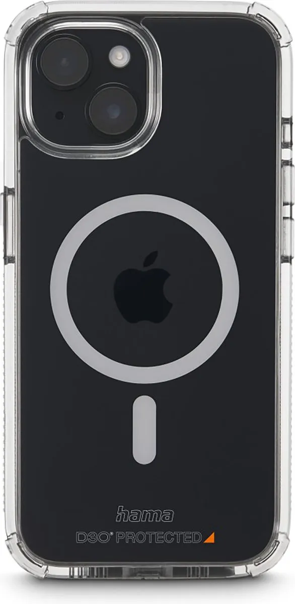 Hama Extreme Protect MagCase iPhone 15 Hoesje - Transparant