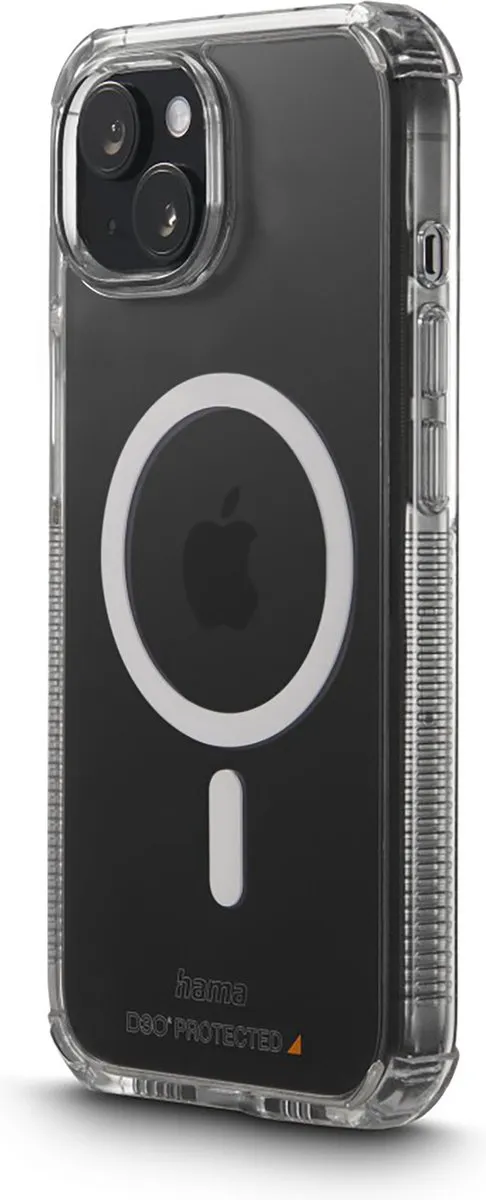 Hama Extreme Protect MagCase iPhone 15 Hoesje - Transparant