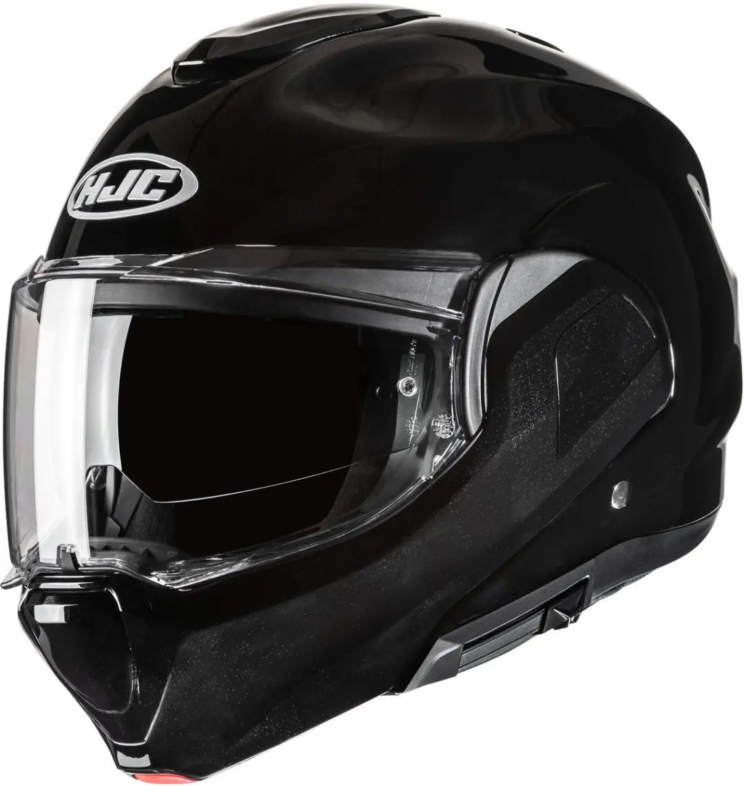 HJC F100 Motorhelm - Zwart - afbeelding 2 van 6