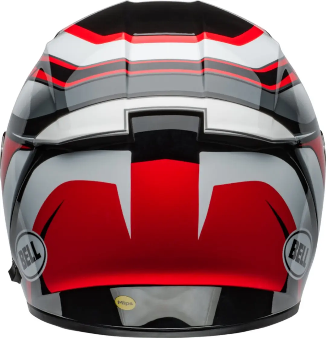 Bell Lithium MIPS Podium integraalhelm - Zwart/Rood - afbeelding 5 van 6