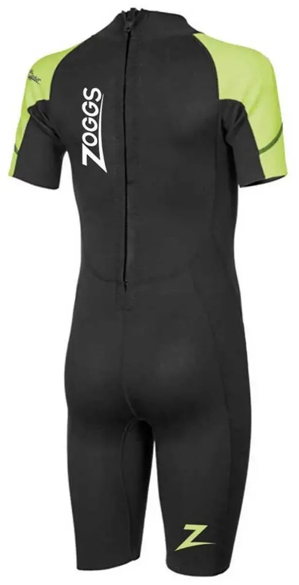 Zoggs Sea Ranger Compressiepak Junior M - Zwart/Lichtgroen - afbeelding 3 van 6