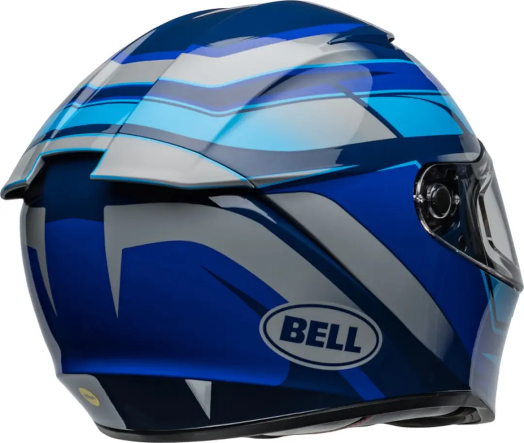 Bell Lithium MIPS Podium Integralhelm - XL - Blauw/Grijs - afbeelding 4 van 6