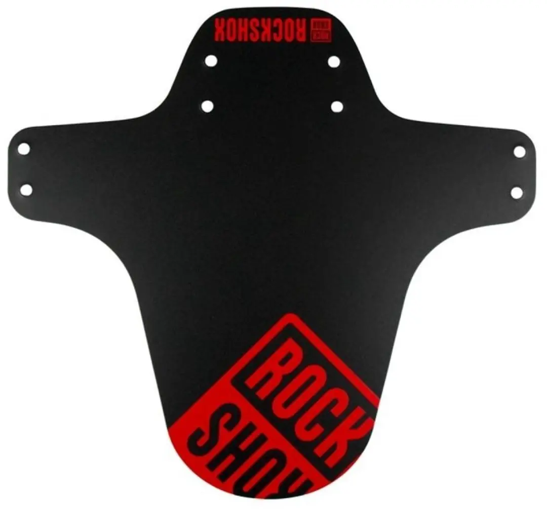 Rockshox Fork Fender Voorspatbord Rood,Zwart