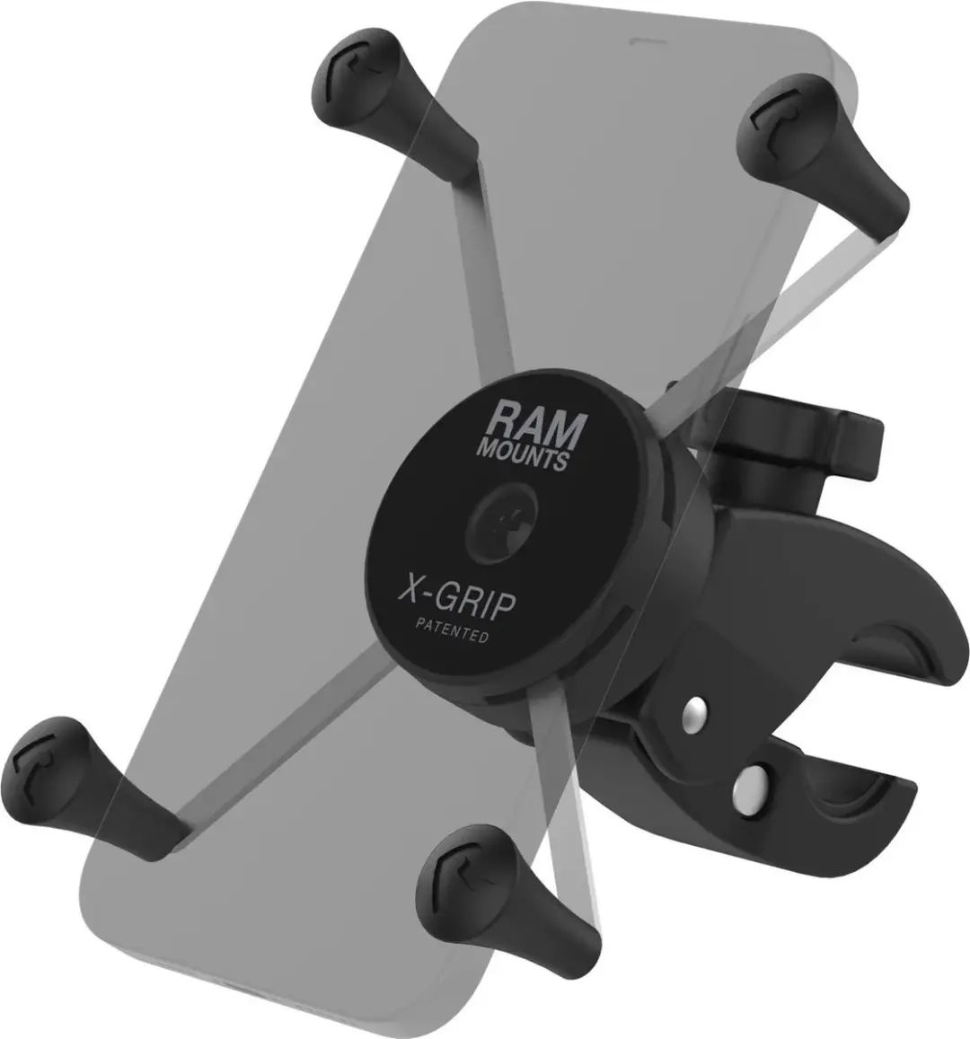 Low-Profile RAM® Small Tough-Claw™ met Large Phone X-Grip™ RAM-HOL-UN10-400
