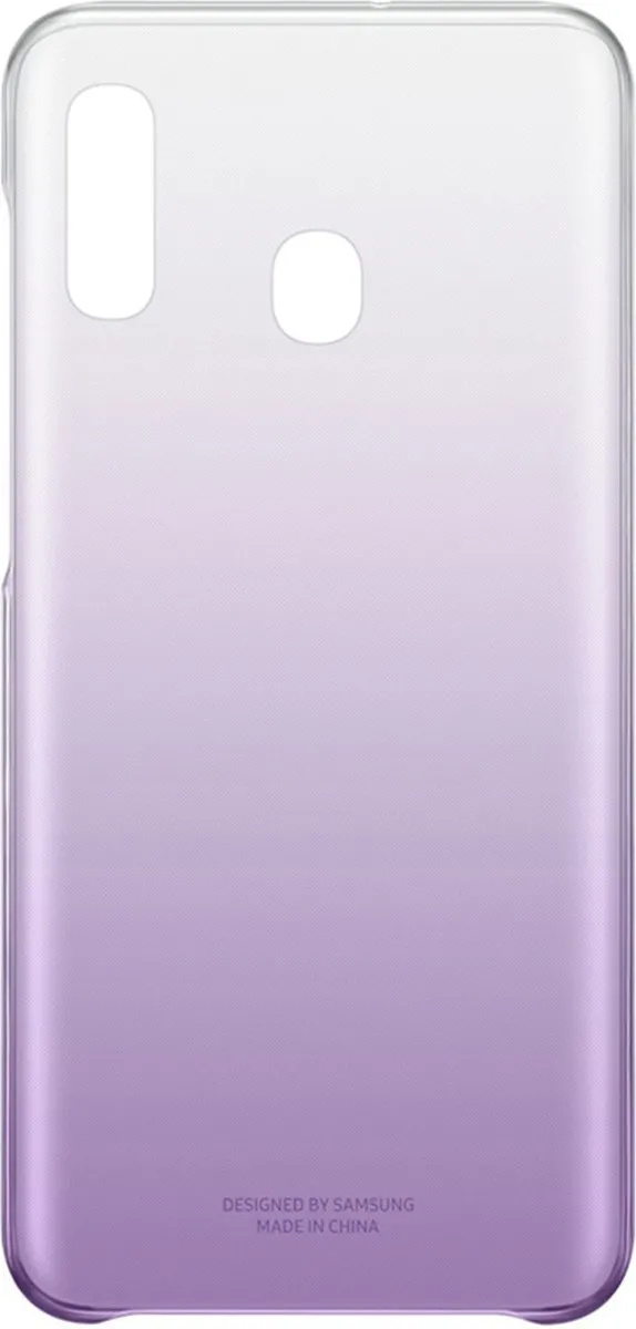 Samsung Gradation Hoesje Galaxy A20e - Paars - EF-AA202CVEGWW