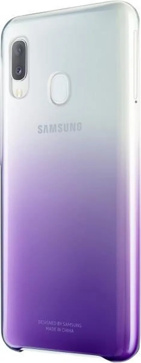Samsung Gradation Hoesje Galaxy A20e - Paars - EF-AA202CVEGWW - afbeelding 6 van 6