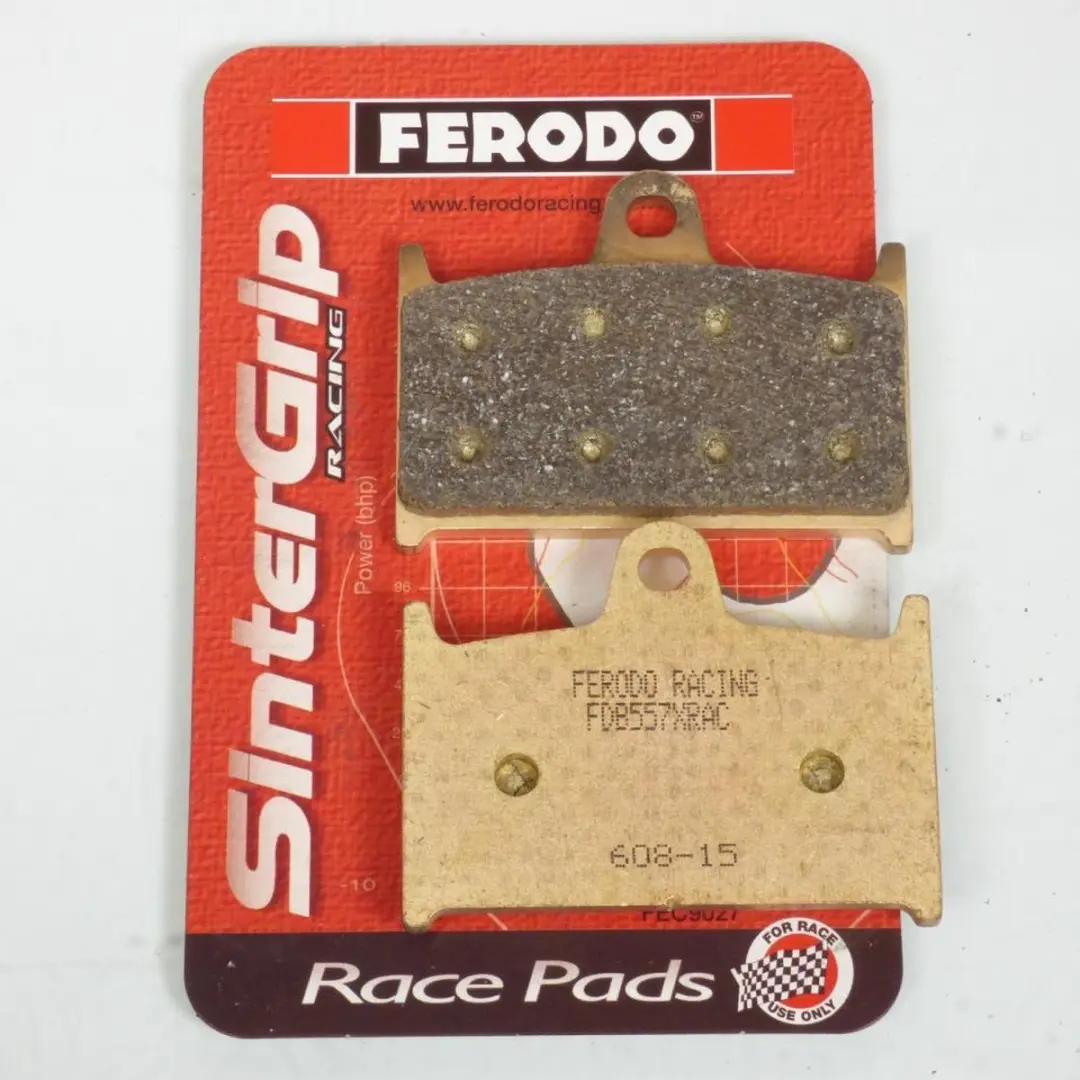 Plaquette de frein Ferodo pour Moto Triumph 600 Daytona 2003 à 2004 835 / AV Ne