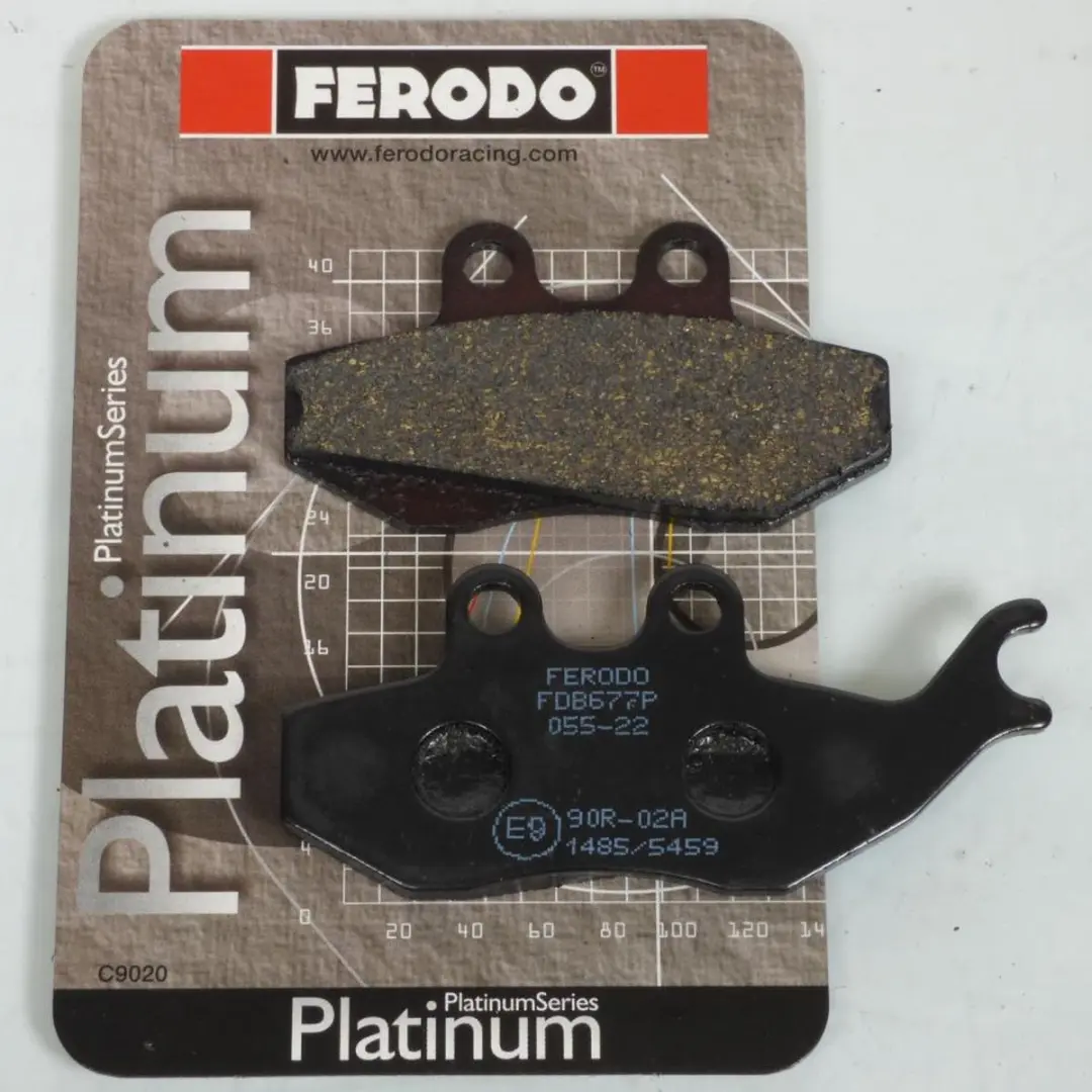 Plaquette de frein Ferodo pour Scooter Peugeot 125 Satelis 2008 à 2009 VGA J2AC