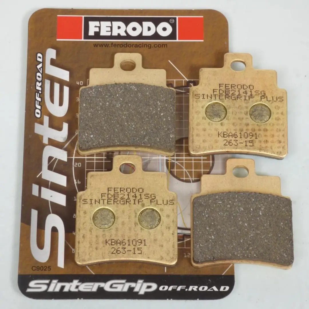 Plaquette de frein Ferodo pour Quad Kymco 250 MXU 2004 à 2007 ARG / ARD Neuf