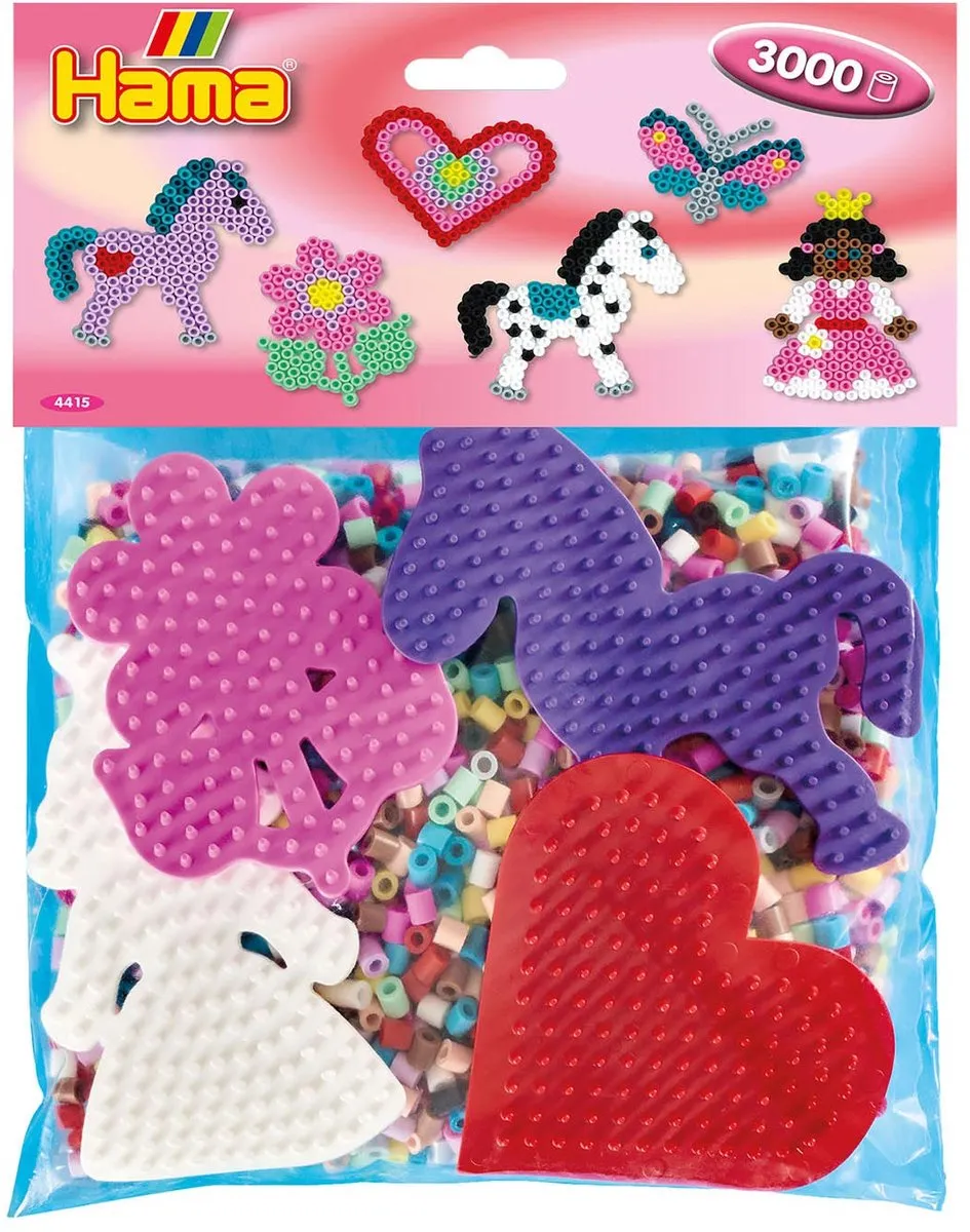 Hama Strijkkralen Paarden & Prinses