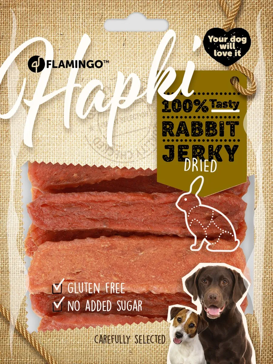 Flamingo Hapki Rabbit Jerky 170g