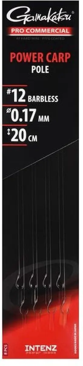 Gamakatsu Power Carp Pole A1 20cm 0.17mm - afbeelding 5 van 5