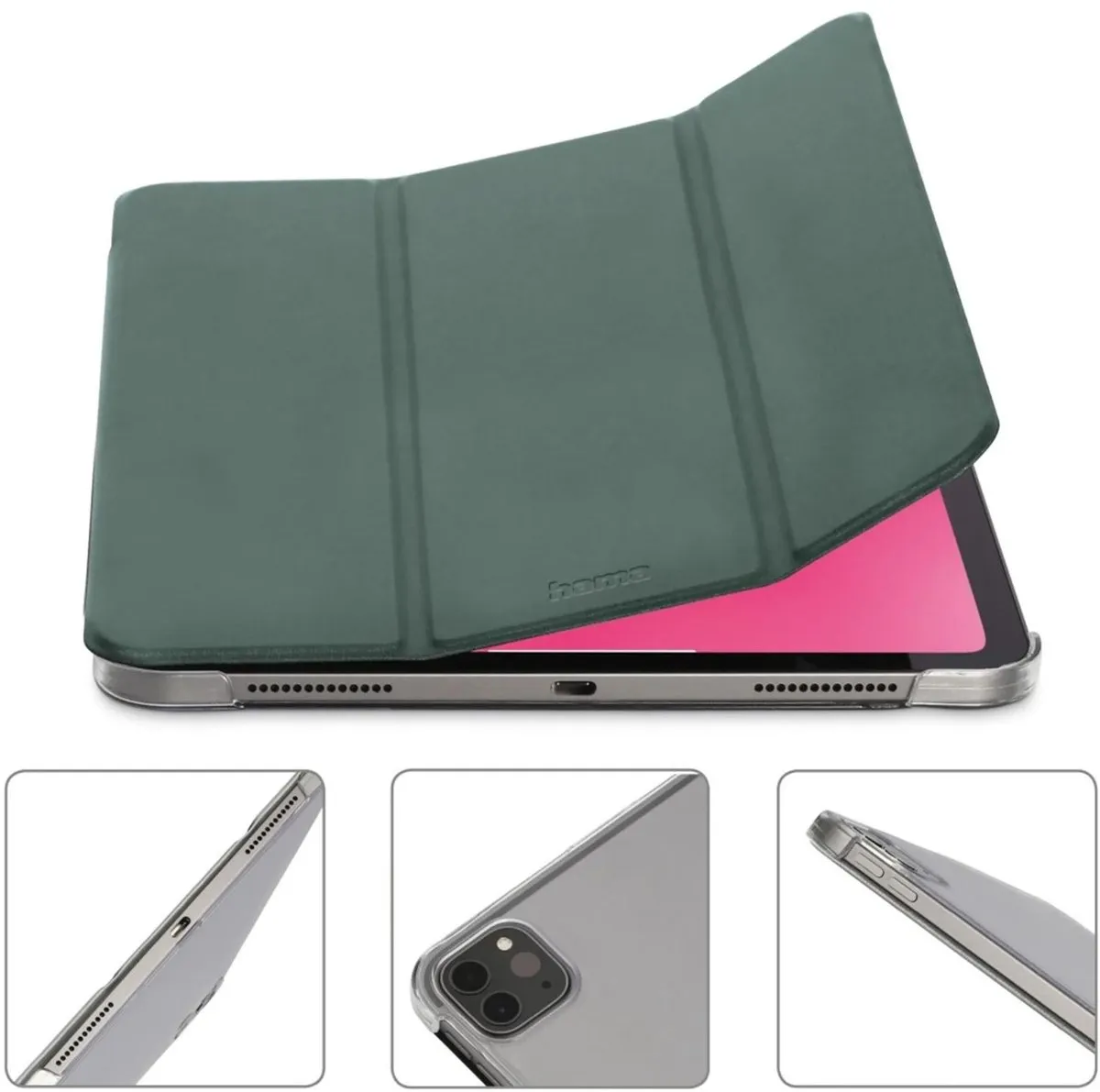 Hama Tablethoes Fold Clear iPad Pro 13 - Groen