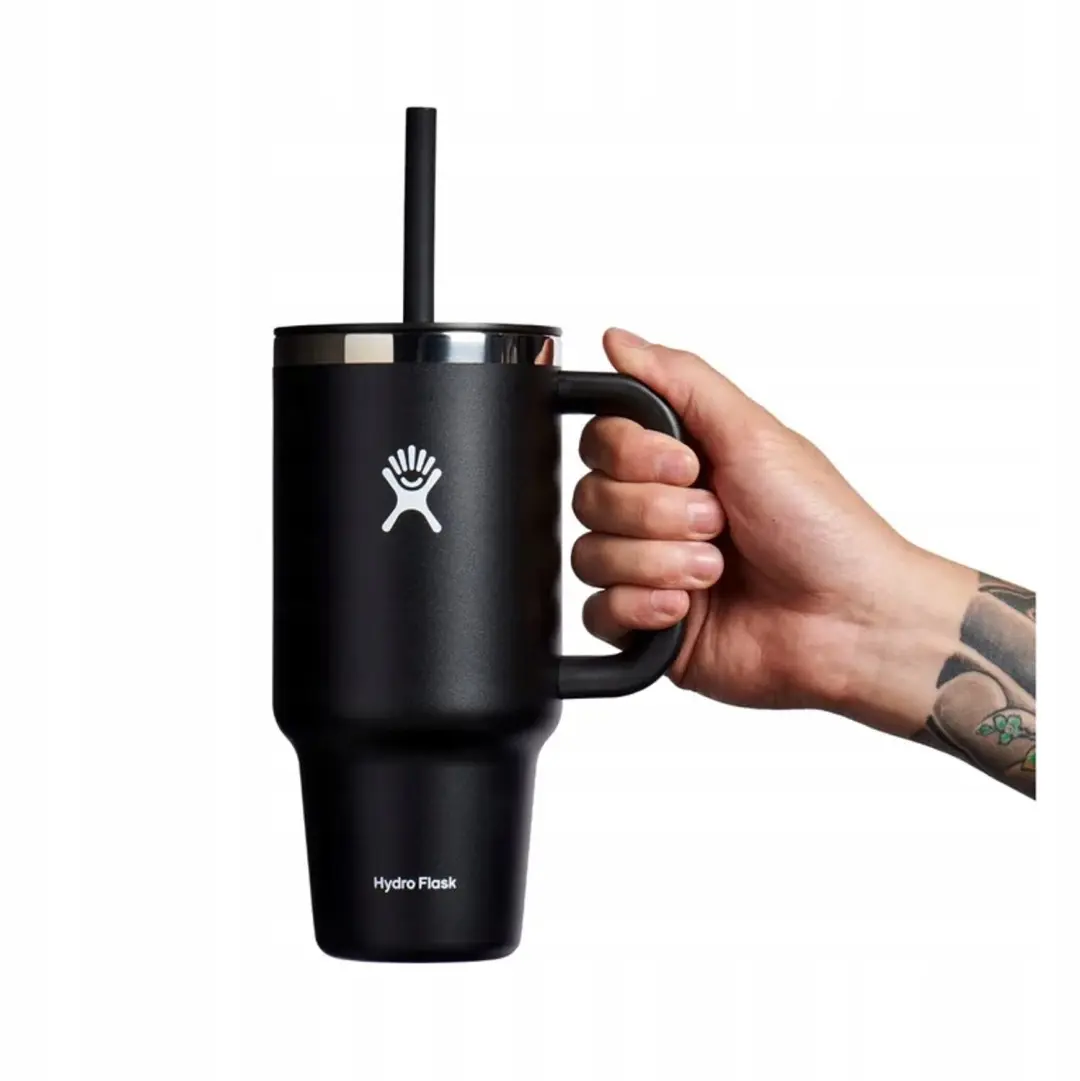 Hydro Flask All Around Travel Tumbler 946ml - Zwart - afbeelding 3 van 4