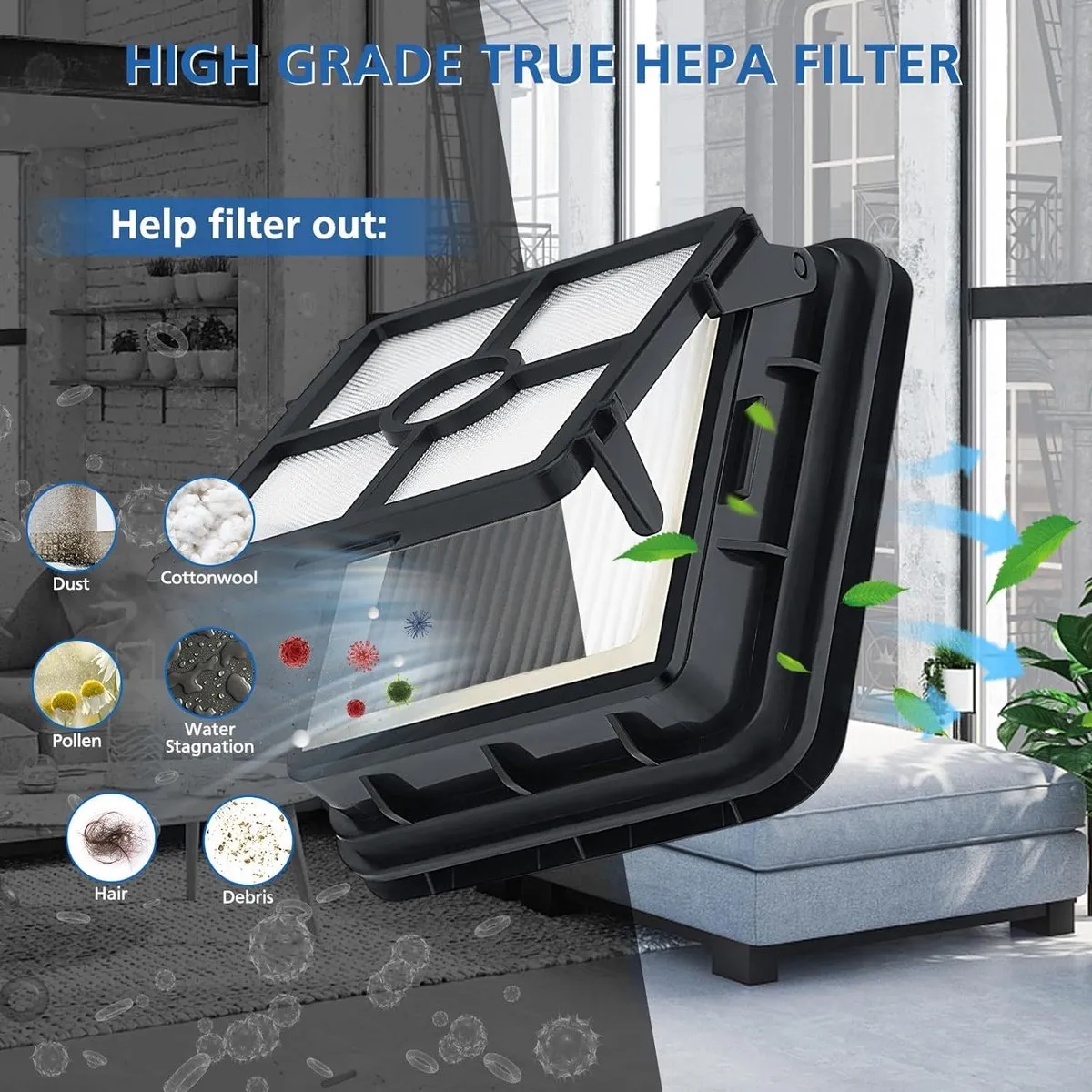BISSELL Crosswave Borstelrollen & HEPA Filters - 4 Stuks